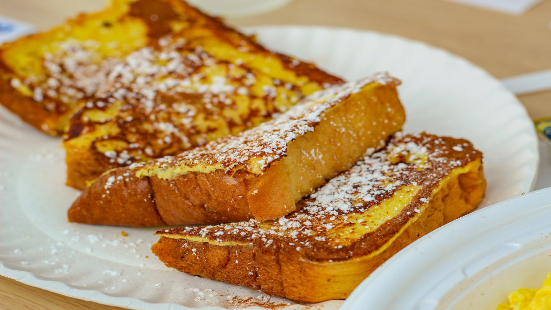 protein french toast on a plate