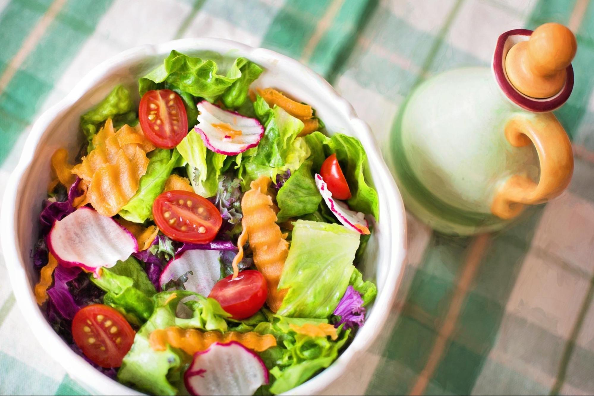 Colorful salad