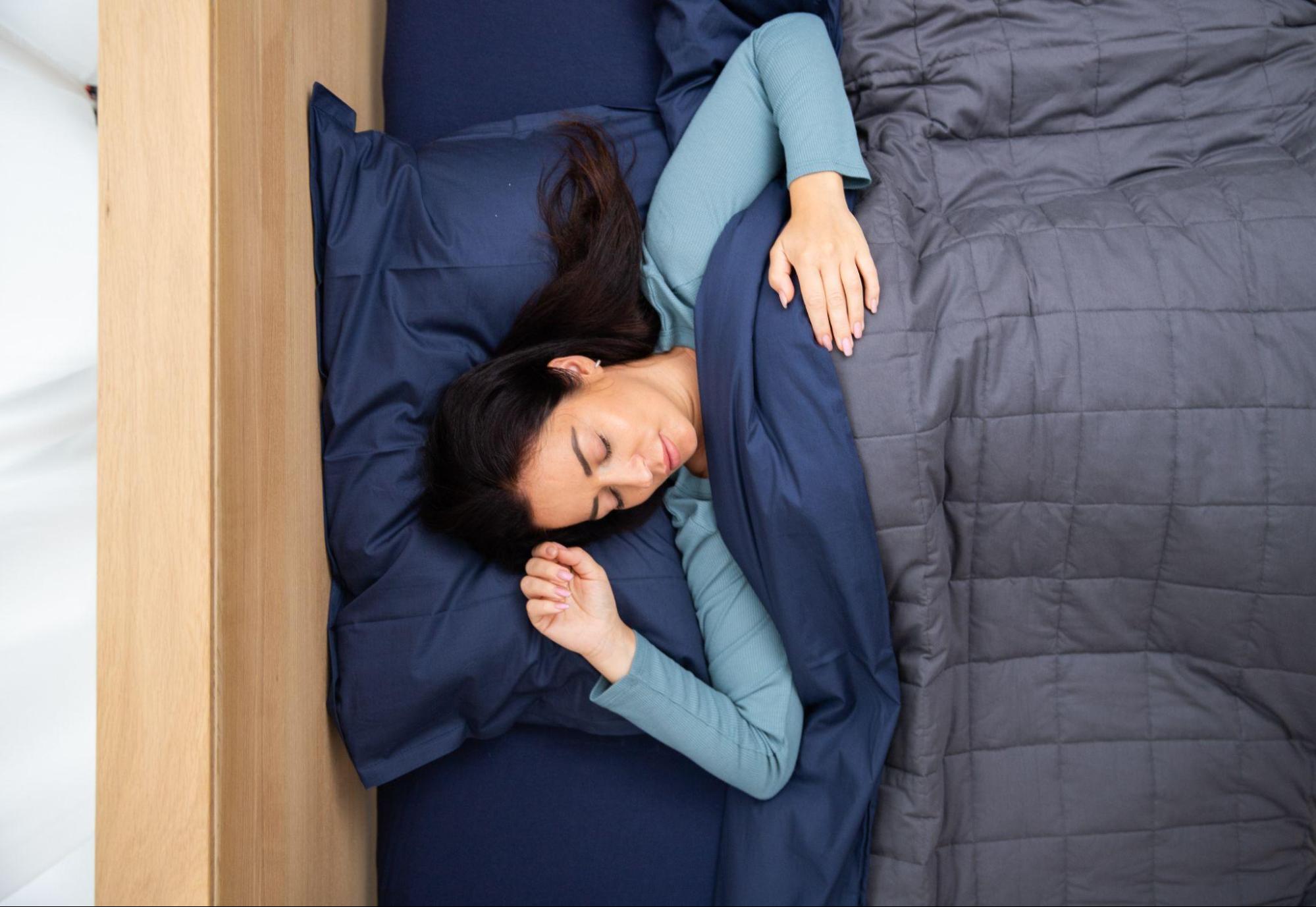  a girl sleeping
