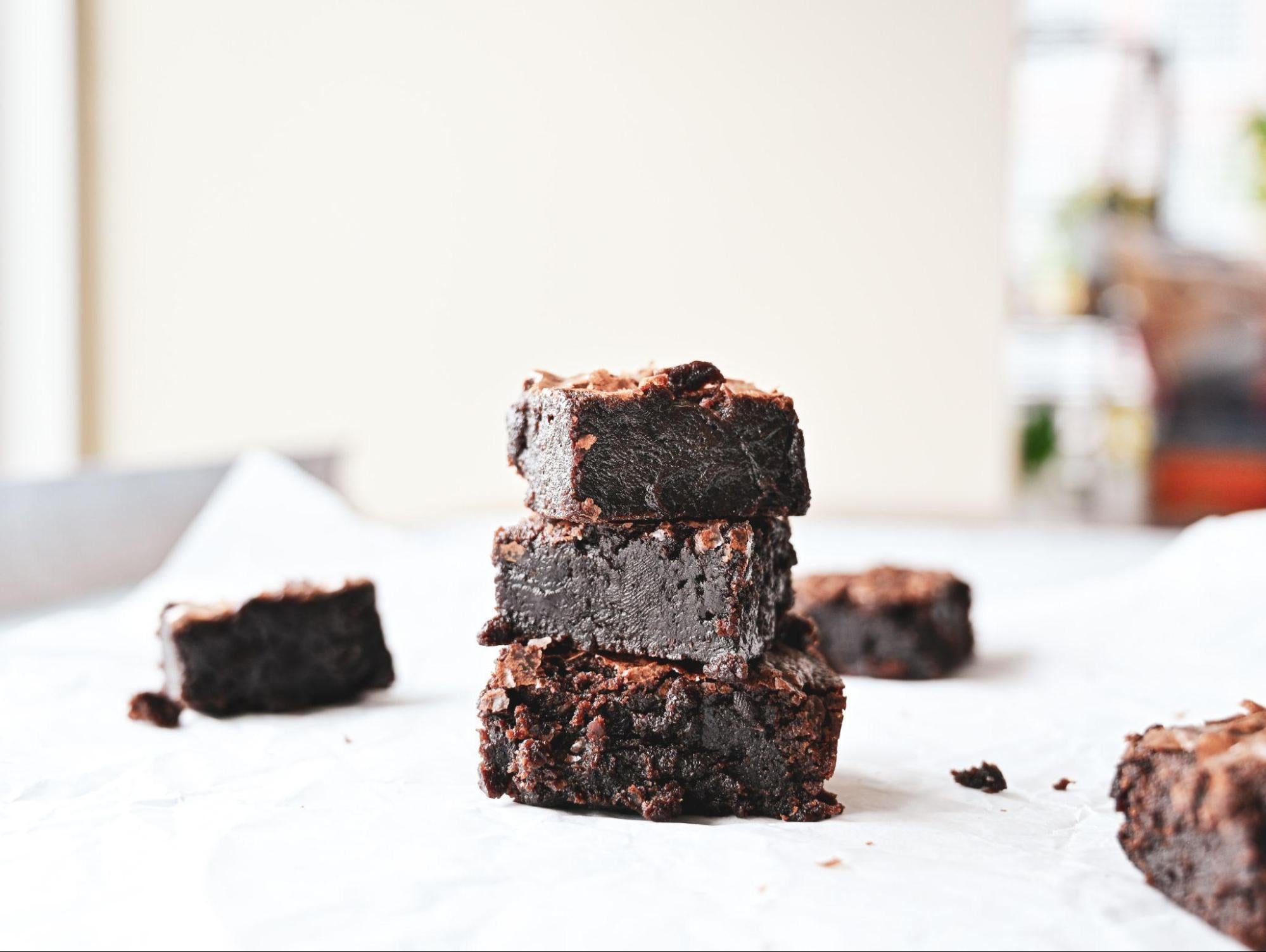 pile of brownies