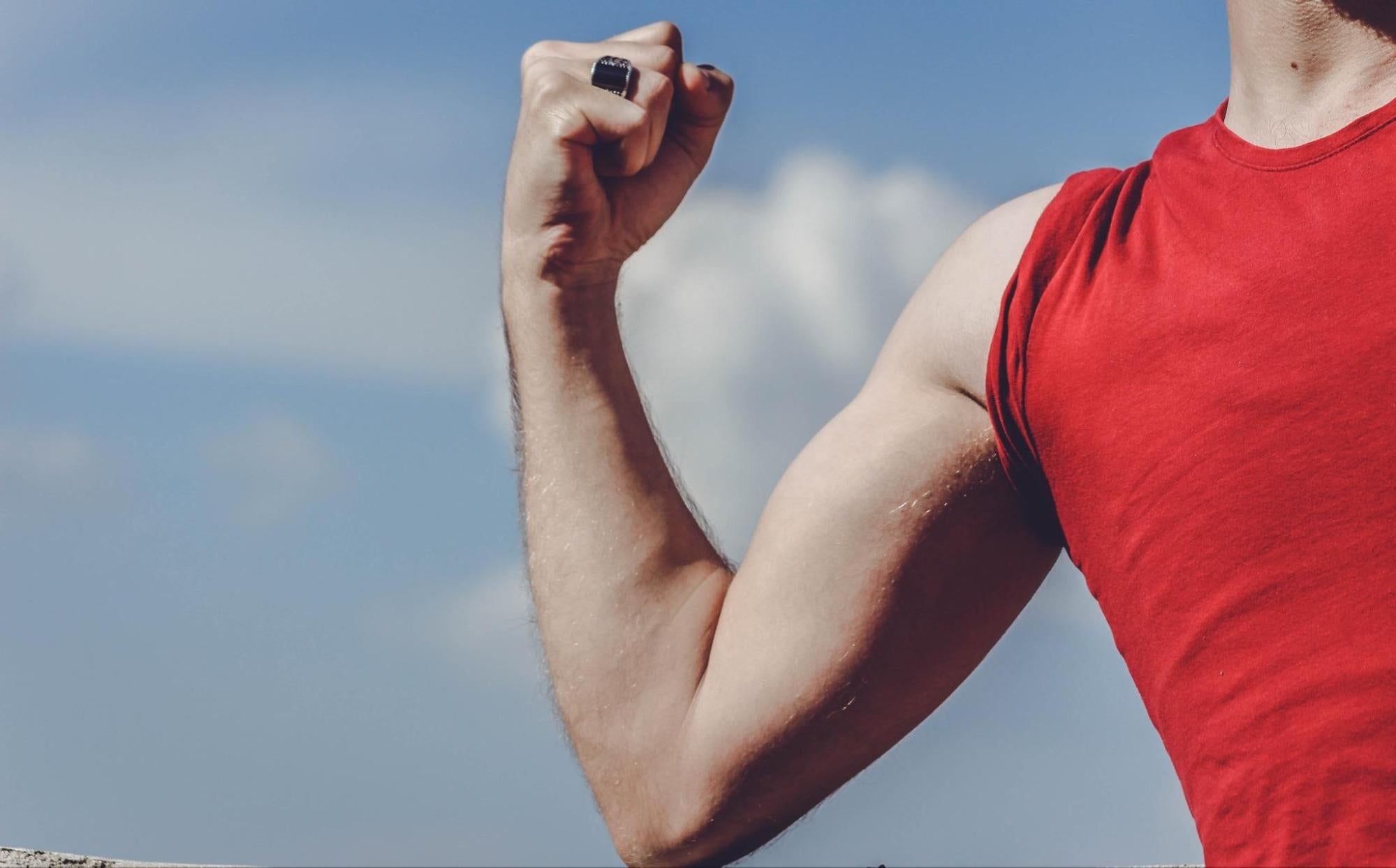 Man's arm