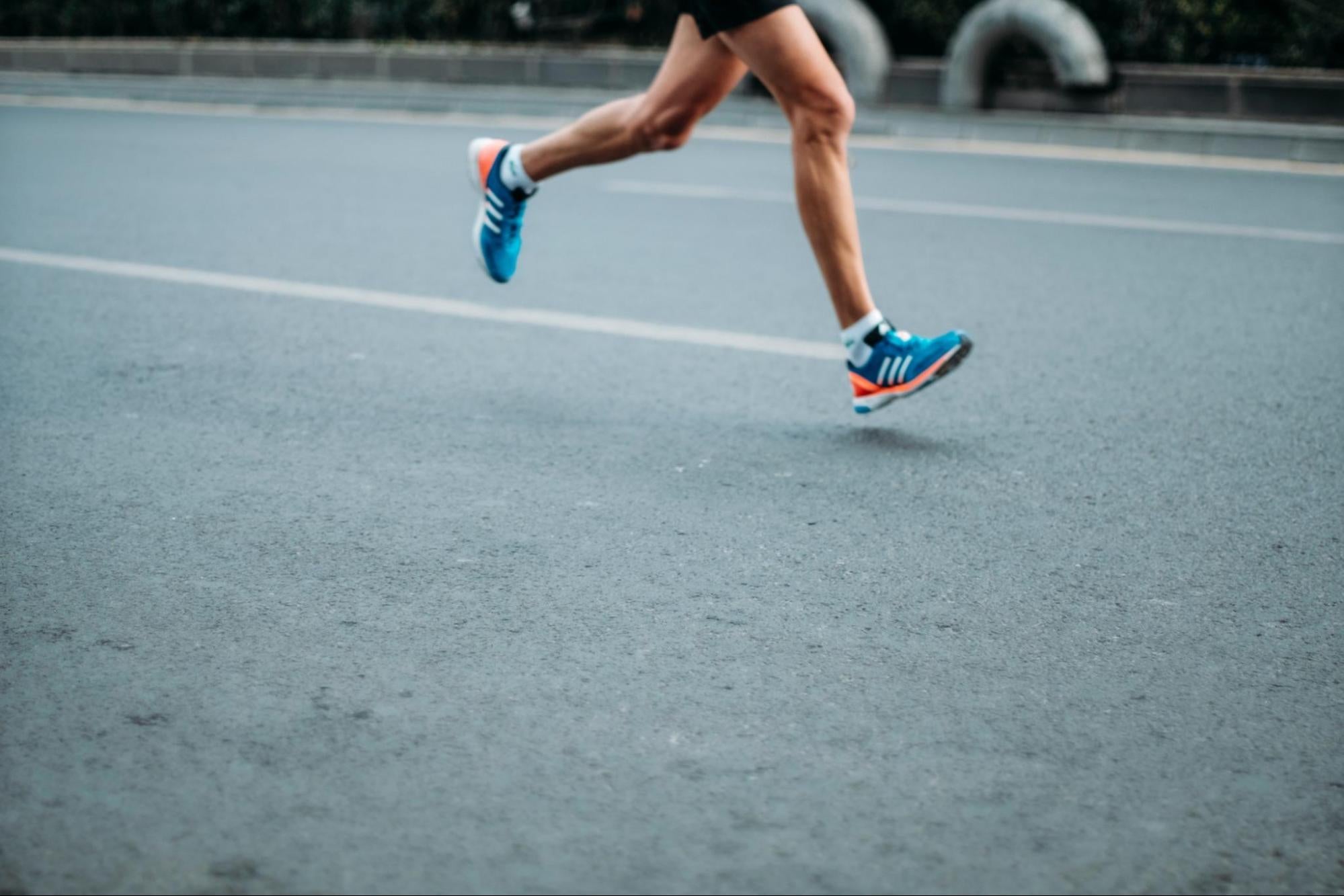 Person running